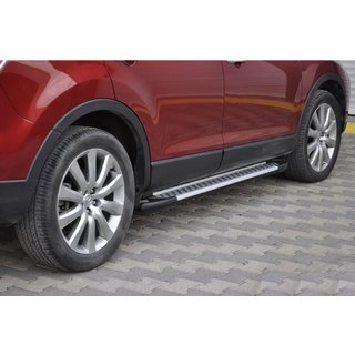 Side steps Allmond Grey (set van 2, aluminium)