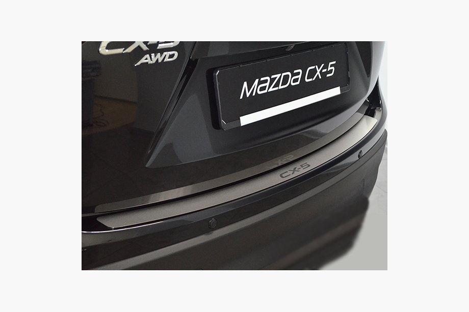 Mazda CX-5 2012–2017 Achterbumperbeschermer Natanika (RVS) Image
