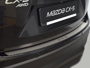 Mazda CX-5 2012–2017 Achterbumperbeschermer Natanika (RVS) foto 1