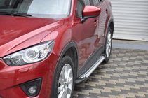 Mazda CX-5 2012–2017 Side steps Allmond Grey (set van 2, aluminium) foto 1