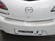 Mazda 6 2008–2012 Nataniko RVS achterbumper beschermlijst Stationwagen foto 1