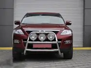 Mazda CX-7 2006–2012 Voorste bullbar WT018 (RVS) foto 1