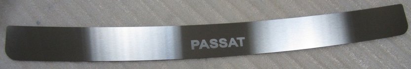 Volkswagen Passat B6 2006–2012 Nataniko RVS achterbumper beschermlijst foto 2