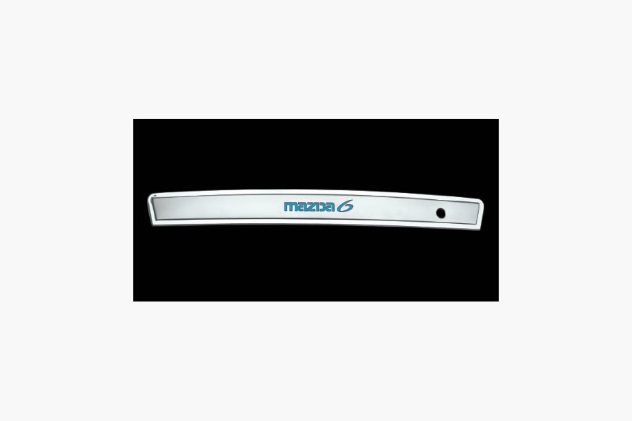 Mazda 6 2003–2008 Chromen sierstrip met blauwe LED-verlichting (kunststof) Image