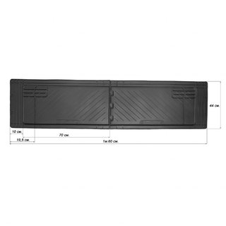 Achterste rubber automatten (2 stuks, Stingray) foto 1