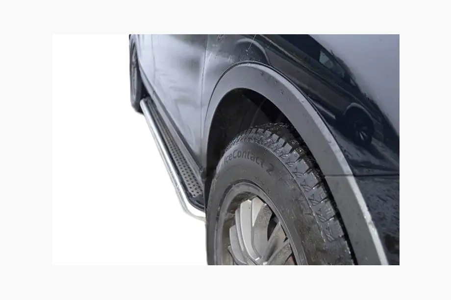 Mercedes GL-klasse X164 2006–2012 Maydos V2 side steps (2 st., RVS) Image