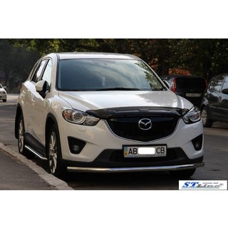 Voorbumperbescherming ST008 (RVS) Mazda CX-3 2015– foto 2