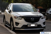 Mazda CX-3 2015– Voorbumperbescherming ST008 (RVS) foto 2