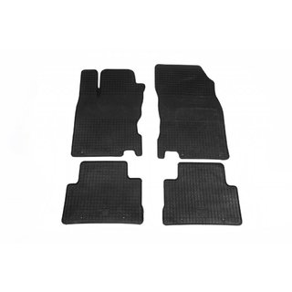 Rubberen vloermattenset (4 stuks, Polytep) Nissan Qashqai 2014–2021 foto 1