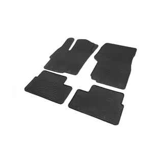 Rubberen vloermattenset (4 stuks, Polytep) Mitsubishi Lancer X 2008– foto 1