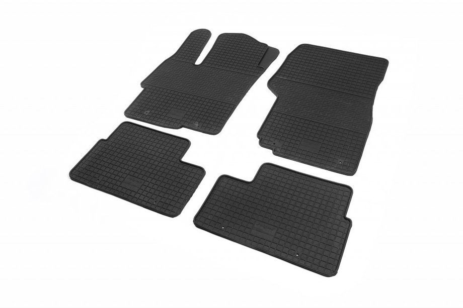 Mitsubishi Lancer X 2008– Rubberen vloermattenset (4 stuks, Polytep) Image