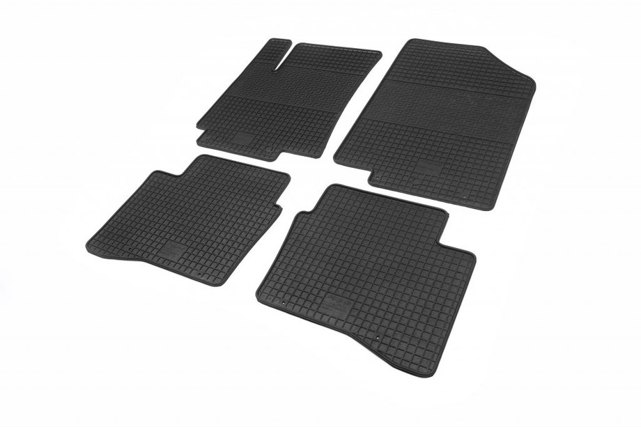 Hyundai Accent 2011–2017 Rubberen vloermattenset (4 stuks, Polytep) Image