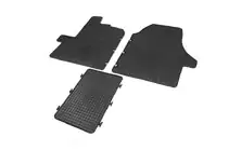 Fiat Ducato 2006–2025 Rubberen automatten (3 stuks, Polytep) foto 1