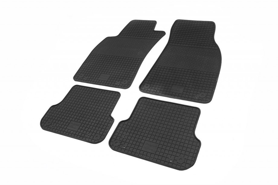 Audi A6 C6 2004–2011 Rubberen automatten (Budget, rubber) Image