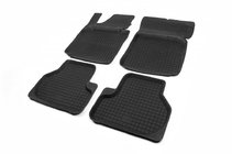 Volkswagen Golf 5 2003–2009 Rubberen vloermatten met opstaande rand (4 stuks, Polytep) foto 1