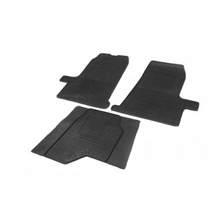 Rubberen automatten (3 stuks, Polytep) Ford Transit 2000–2014 foto 1