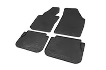 Volkswagen Caddy 2010–2015 Rubberen vloermattenset (4 stuks, Polytep) foto 1