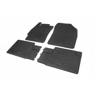 Rubberen vloermattenset (4 stuks, Polytep) Toyota Auris 2007–2012 foto 1