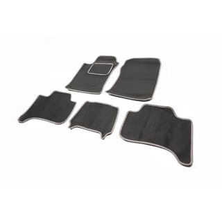 Premium velours automatten (5 stuks) Toyota Land Cruiser Prado 120 2002–2009 foto 2