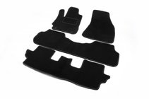Toyota Highlander 2008–2013 Textiele automatten voor interieur foto 1
