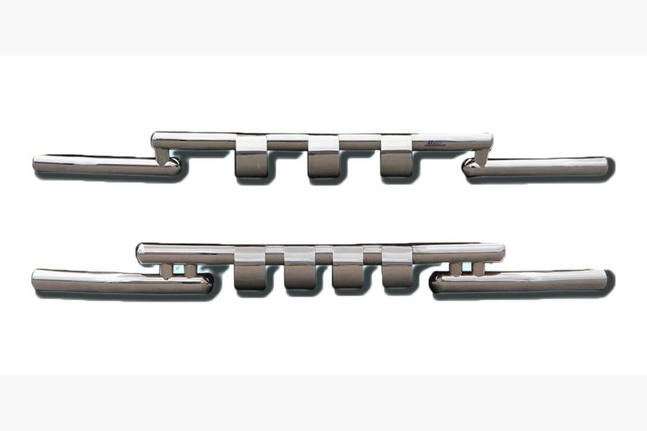 Ford Connect 2002–2006 Voorbeschermbeugel ST009-15 (RVS) Image
