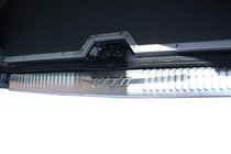 Mercedes Vito W638 1996–2003 Achterbumper beschermlijst (Omsa, RVS) foto 1