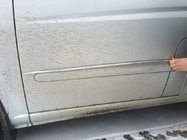 Renault Trafic 2001–2015 Deurstrips (set van 4 stuks, kunststof chroom) foto 6