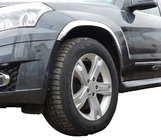 Mercedes GLK-klasse X204 2008–2015 RVS wielkastlijsten (set van 4 stuks) foto 1