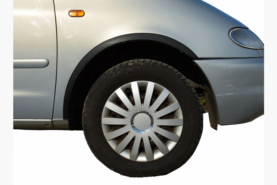 Jaguar X-Type 2001–2009 Wielkastverbreders (set van 4, zwart) Image