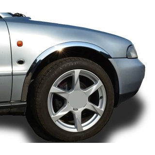 RVS wielkastlijsten (set van 4 stuks) Audi A4 B5 1994–2001 foto 1