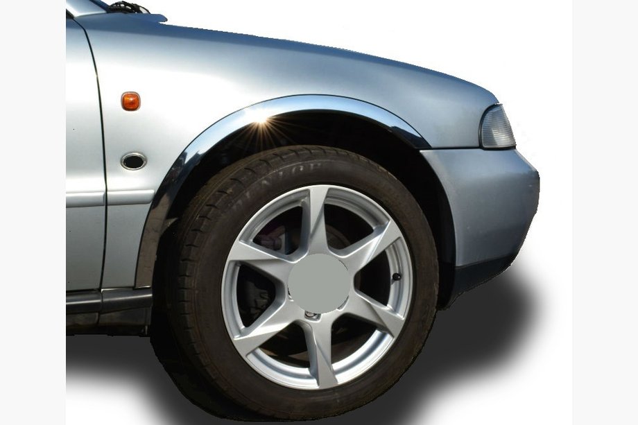 Audi A4 B5 1994–2001 RVS wielkastlijsten (set van 4 stuks) Image