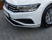 Volkswagen Passat B8 2015–2023 RVS beschermstrips voor voorbumper (2019+, 3-delig) Carmos - Turks staal foto 1