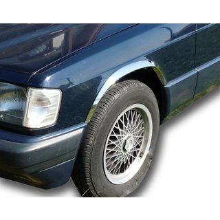 Wielkastranden 1988-1993 (set van 4, RVS) Mercedes W201 (190) 1982–1993 foto 1