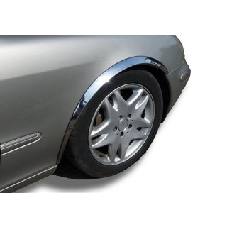 RVS wielkastlijsten (set van 4 stuks) Mercedes S-Class W220 1998–2005 foto 1