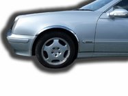Mercedes CLK W208 1997–2002 RVS wielkastlijsten (set van 4 stuks) foto 1