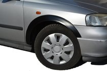 Opel Astra G Classic 1998–2012 Wielkastverbreders (sedan/hatchback) (4 stuks, zwart) foto 2