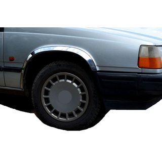 RVS wielkastlijsten (set van 4 stuks) Volvo 940/960 1990–1997 foto 1
