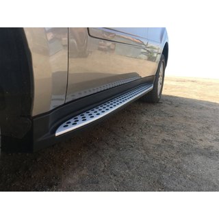OEM side steps (2 stuks, aluminium) Mercedes ML W164 2005–2011 foto 1