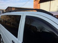 Mercedes Viano 2004–2014 Zwarte dakrails ELITE (kunststof voet) Korte wielbasis (Short, Compact) foto 11