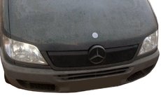 Mercedes Sprinter W901/902/903/904/905 1995–2006 Winterafdekking voor de grille 1995-2000, Hoogglans foto 3