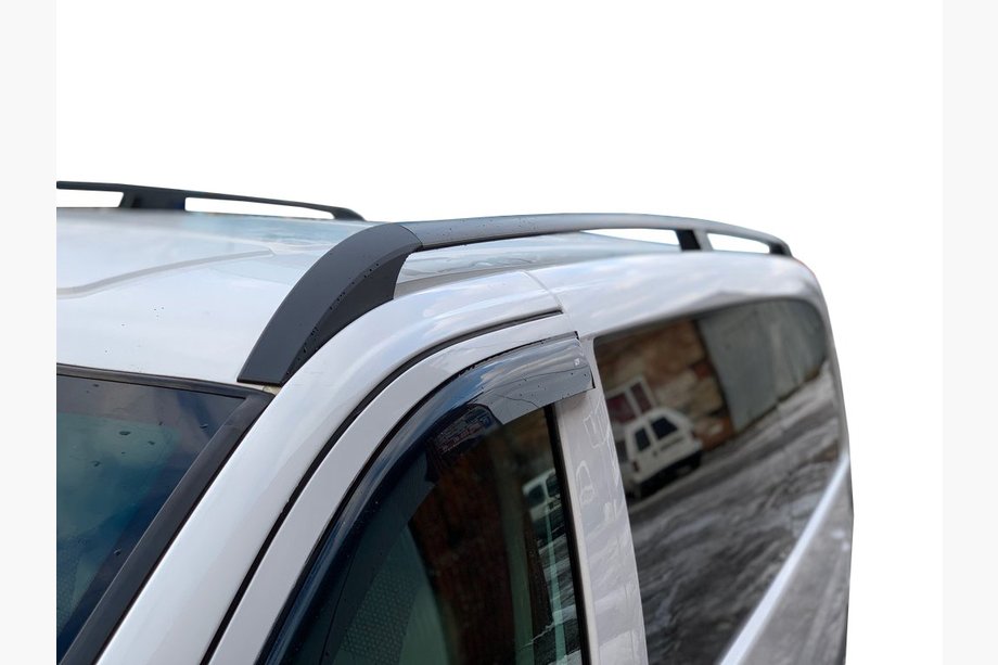 Mercedes Vito W639 2004–2014 Zwarte dakrails Elite (kunststof voeten) Image
