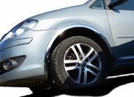 Volkswagen Touran 2003–2010 RVS wielkastlijsten (set van 4 stuks) 2003-2006 foto 1