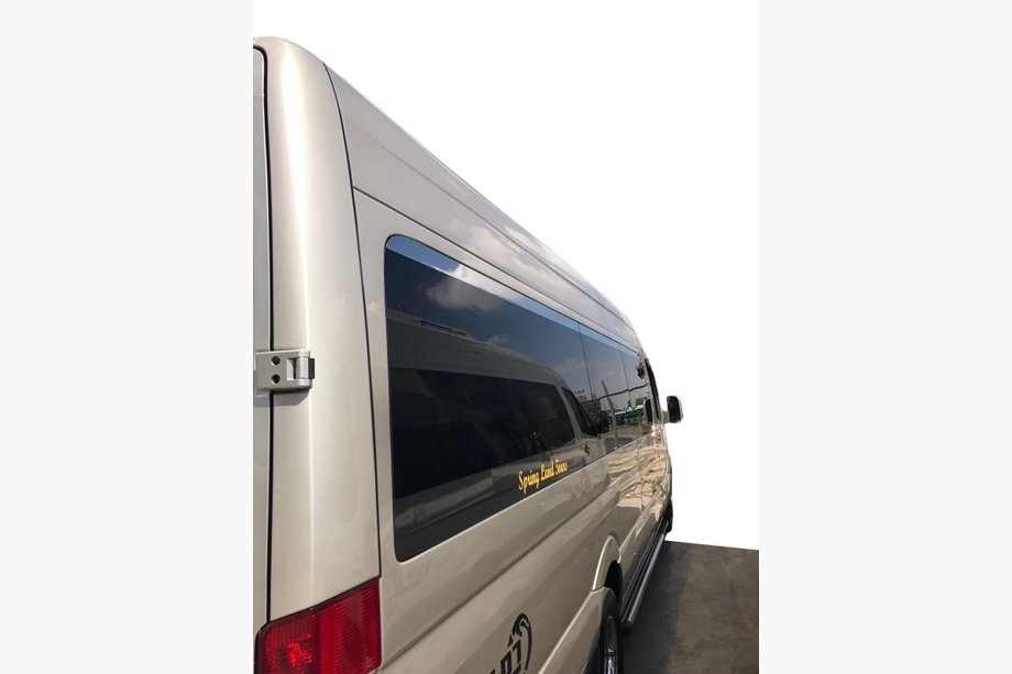 Mercedes Sprinter W906 2006–2018 Bovenste raamomlijsting (RVS) Image