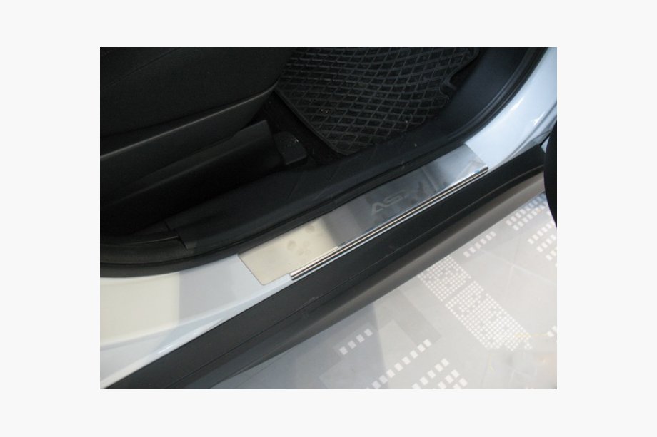 Mitsubishi ASX 2010–2023 Nataniko RVS dorpellijsten (set van 4) Premium - 3M tape, 0,8 mm Image