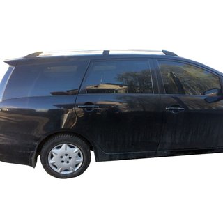 Dakrails chroom (set 2 stuks, aluminium) Mitsubishi Grandis 2003–2011 foto 1