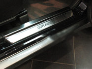 Mitsubishi Outlander 2001–2006 Nathanika premium instaplijsten (4 stuks, RVS) foto 1