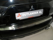 Mitsubishi Outlander 2006–2012 Nataniko RVS achterbumper beschermlijst foto 1