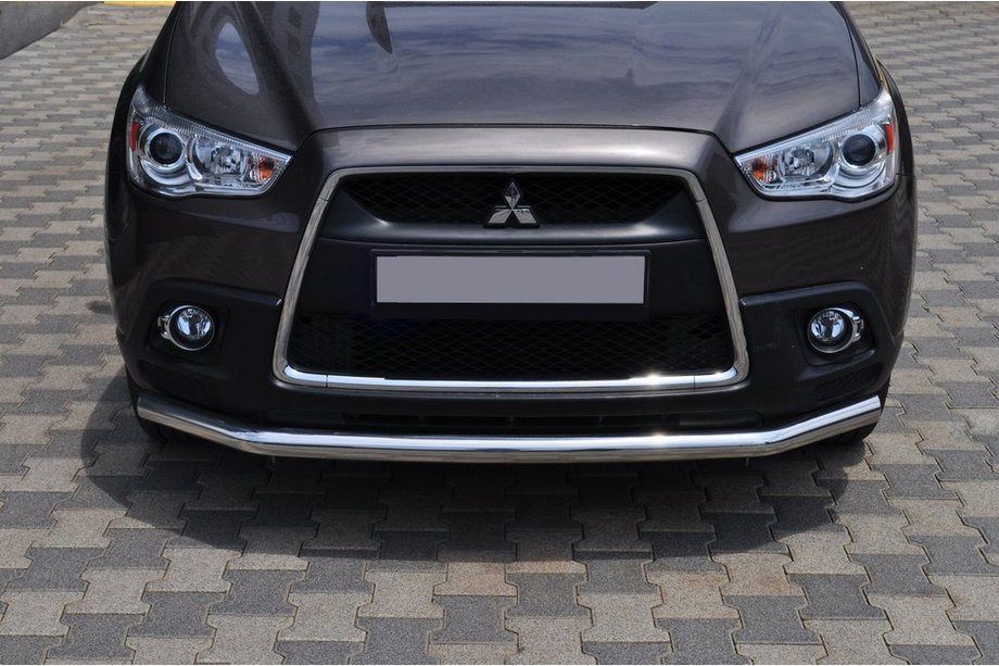 Mitsubishi ASX 2010–2023 Frontbescherming ST008 (RVS) Image