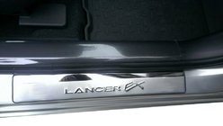 Mitsubishi Lancer X 2008– ACTIE!! Chroom instaplijsten voor Lancer EX foto 1