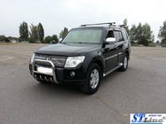 Mitsubishi Pajero Wagon IV 2006–2021 Bullbar QT006 (RVS) 51 mm foto 2